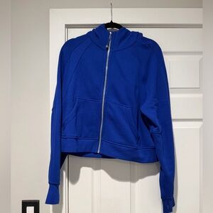 Auth. ✅ NWOT Lululemon Full Zip Scuba in “Riverside/Mirror Silver” Size M/L💙